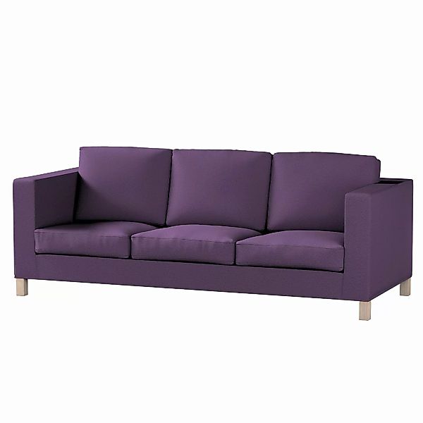 Bezug für Karlanda 3-Sitzer Sofa nicht ausklappbar, kurz, violett, Bezug fü günstig online kaufen
