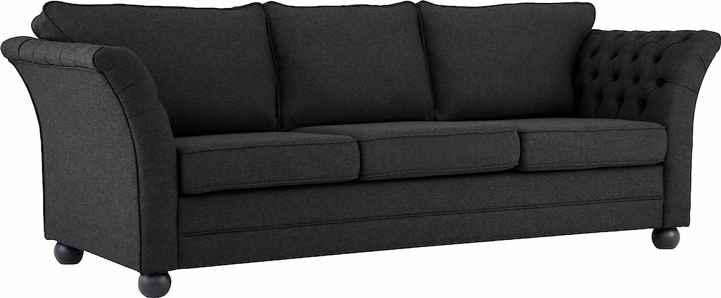 Home affaire 3-Sitzer »Pajero« mit Knopfheftung an den Armlehn-Innenseiten, günstig online kaufen