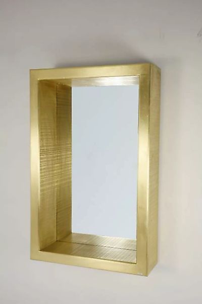 Wandspiegel LUXOR Holz Gold günstig online kaufen