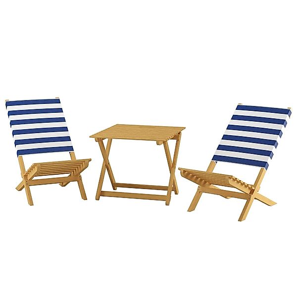Erst-Holz Klappstuhl Gartenstuhl Strandklappstuhl Lehne aus Baumwolle aus B günstig online kaufen