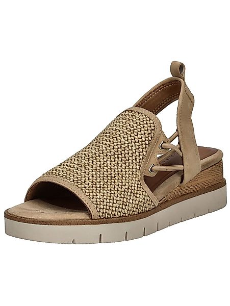 Tamaris Tamaris Sandalen Leder/Textil Keilsandalette günstig online kaufen