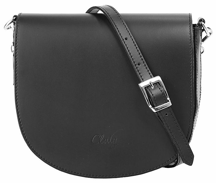 Cluty Umhängetasche echt Leder, Made in Italy günstig online kaufen