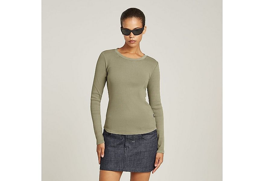 G-STAR Langarmshirt Tops Overdyed slim im Overdyed-Look günstig online kaufen