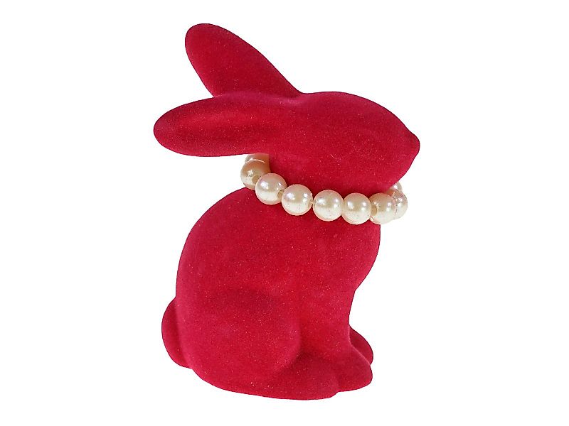 Werner Voß Dekofigur Hase mit Perlenkette günstig online kaufen