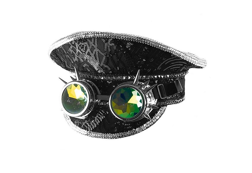 Metamorph Kostüm Glitz-Blitz Offiziersmütze, Da wird jeder Operettenadmiral günstig online kaufen