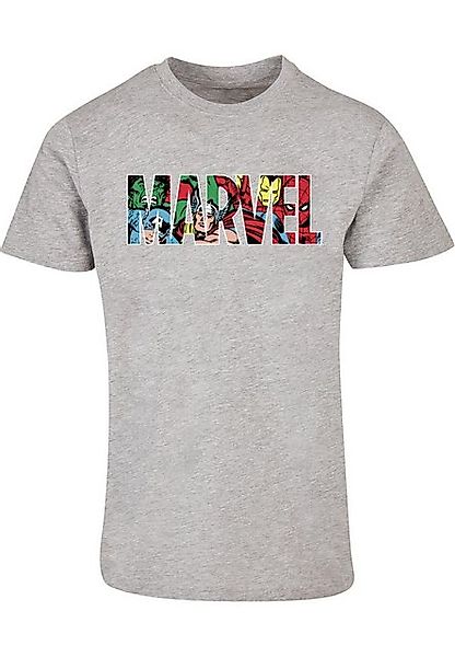 ABSOLUTE CULT T-Shirt ABSOLUTE CULT Herren Marvel Logo Character Infill T-S günstig online kaufen