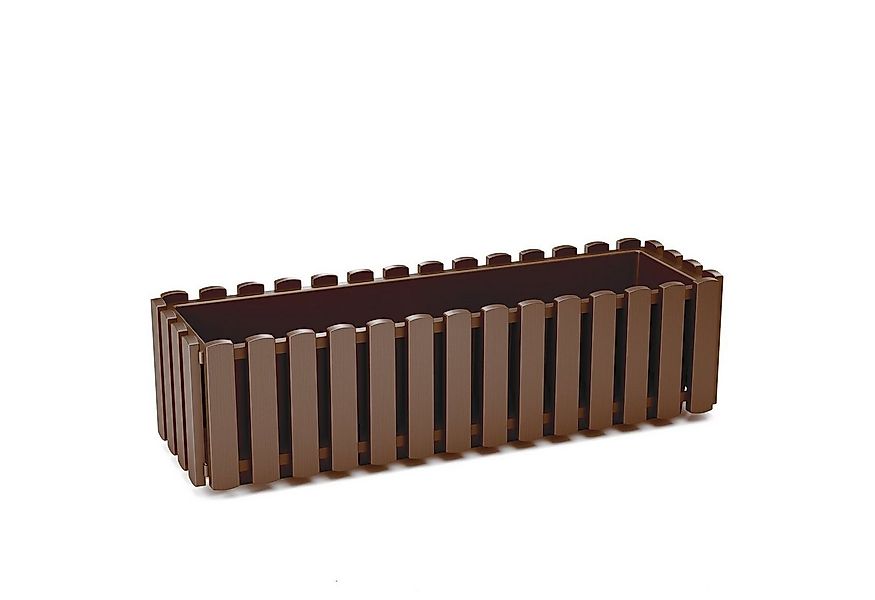 KAGM Blumenkasten Balkonkasten Pflanzkasten Landhausoptik Lattenoptik günstig online kaufen