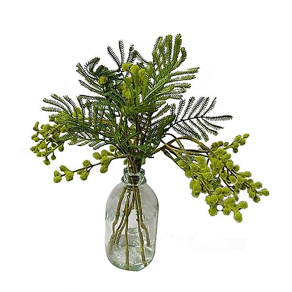 Kunstblume Kunstpflanze Gräser in Vase Flora günstig online kaufen