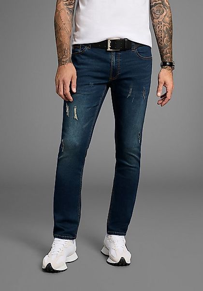 Bruno Banani Slim-fit-Jeans Grady schmale Beinweite, niedrige Leibhöhe, fig günstig online kaufen