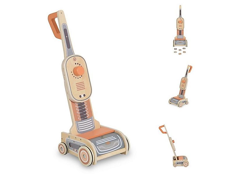 Moni Kinder-Staubsauger Spielzeug Staubsauger W10D888, Holz, Spiel-Schmutz, günstig online kaufen