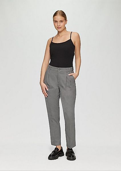 s.Oliver 7/8-Hose Hose Twill-Hose mit Bundfalte günstig online kaufen
