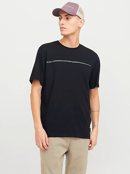 Jack & Jones T-Shirt "JCOFUSION FULL BRANDING TEE SS CREW NOOS" günstig online kaufen
