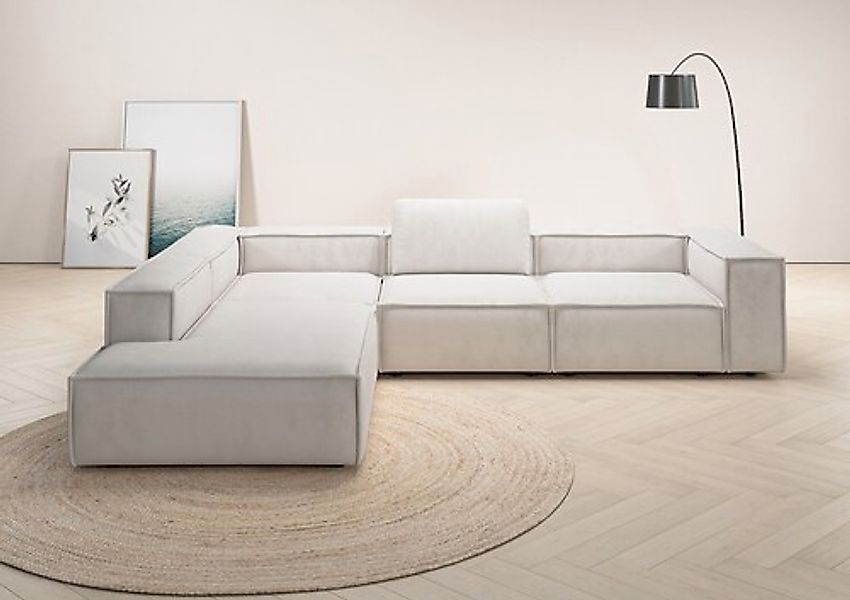 Places of Style Ecksofa »Watertown moderne L-Form«, Breite 311 cm günstig online kaufen