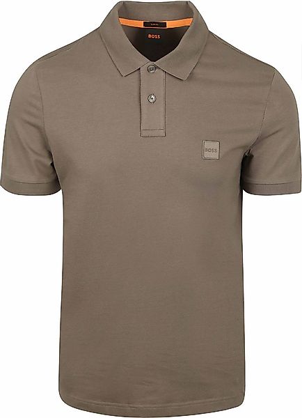 BOSS Polo Shirt Passenger Taupe - Größe 3XL günstig online kaufen