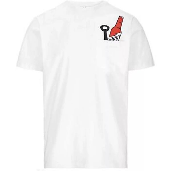 Kappa  T-Shirt T-shirt Uomo  381j18w_authentic_bredy_bianco günstig online kaufen