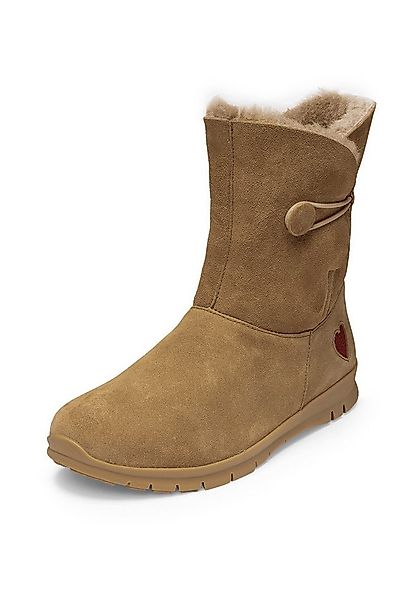 vitaform Damenschuhe Stiefelette Veloursleder Stiefelette günstig online kaufen