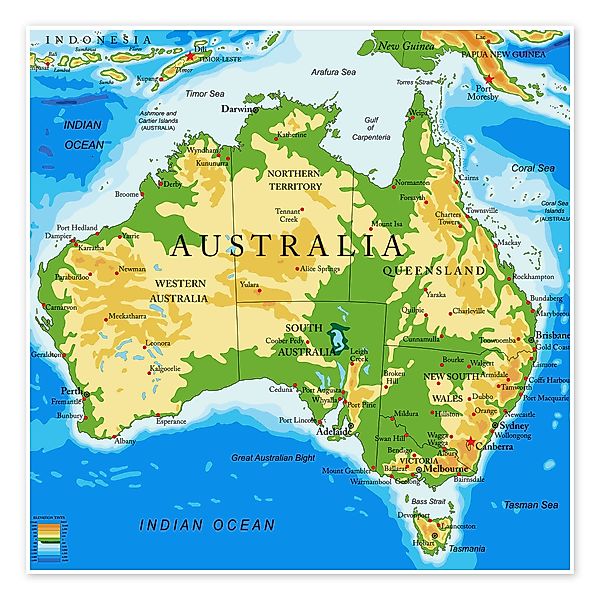 Posterlounge Poster Editors Choice, Australien - günstig online kaufen