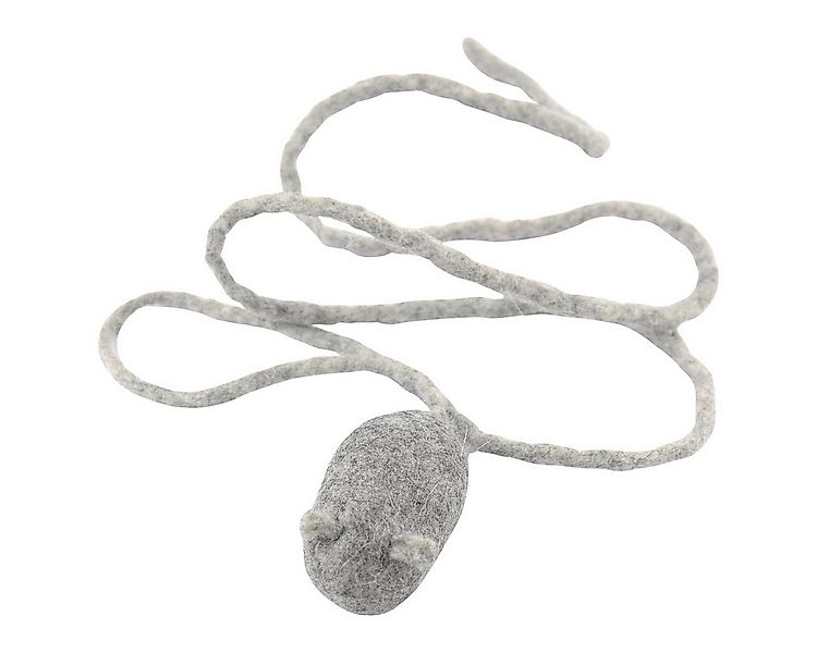 Hunter Tierbedarf Tierkuscheltier Katzenspielzeug Mousi long hellgrau günstig online kaufen