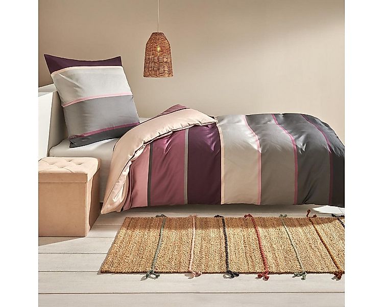 TRAUMSCHLAF Bettwäsche Orlando, Mako Satin, 2 teilig, hochwertige Satin Bet günstig online kaufen