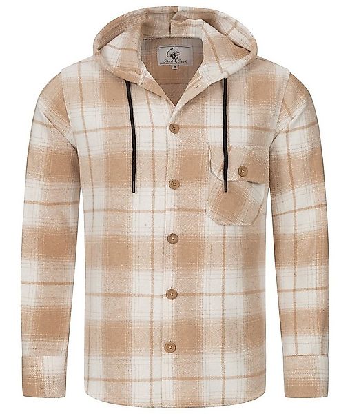 Rock Creek Flanellhemd Herren Hemd Flanellhemd mit Kapuze H-326 günstig online kaufen