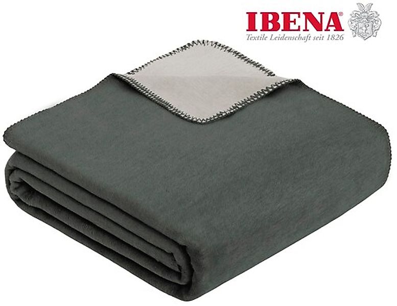 IBENA Wohndecke »Wohndecke Doubleface Dublin«, in trendigen Farben günstig online kaufen