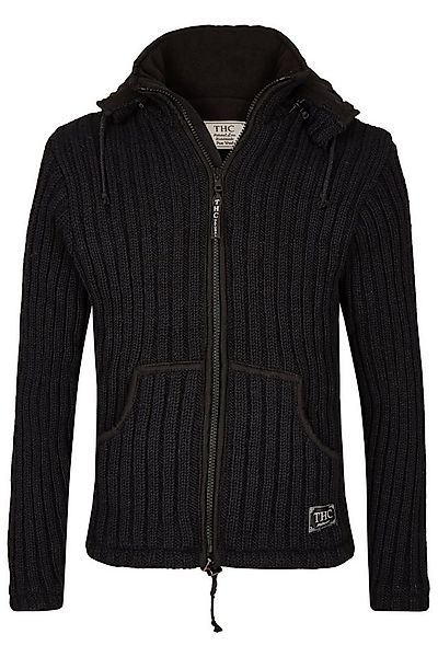 THC Natural Line Strickjacke Schafwollstrickjacke schwarz 721 (1 Stück, 1-t günstig online kaufen
