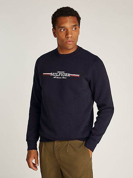 Tommy Hilfiger Sweatshirt HILFIGER STRIPE SWEATSHIRT günstig online kaufen