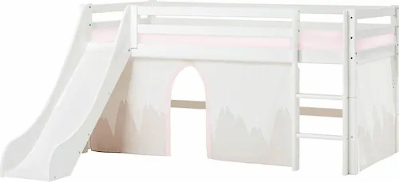 Hoppekids Hochbett »«Winter Wonderland»« Set, 4 Stk. tlg. 90x200 mit Rutsch günstig online kaufen