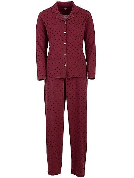 zeitlos Pyjama Pyjama Set Langarm - Kussmund günstig online kaufen