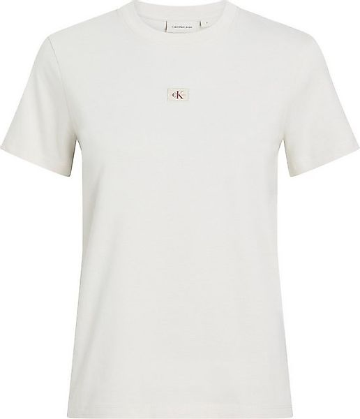 Calvin Klein Jeans Plus T-Shirt PLUS WOVEN LABEL REGULAR TEE in großen Größ günstig online kaufen