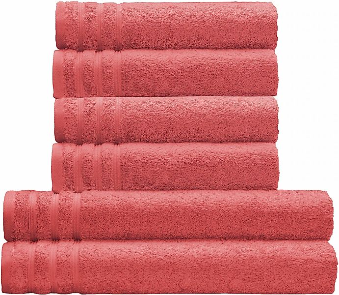 Kleine Wolke Handtuch Set "Royal, 6 Stück (4 Handtücher 50/100 cm + 2 Dusch günstig online kaufen