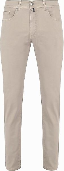 Pierre Cardin Trousers Lyon Tapered Greige - Größe W 36 - L 30 günstig online kaufen