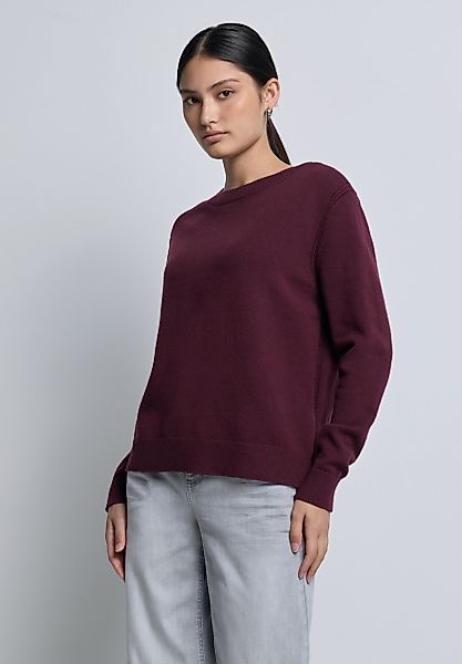 STREET ONE STUDIO Strickpullover, aus softem Materialmix günstig online kaufen