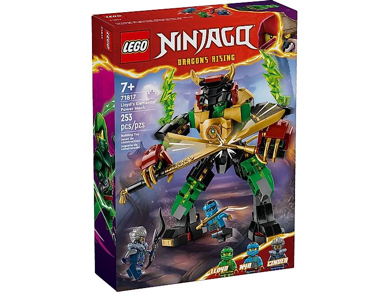 LEGO® LEGO® Ninjago 71817 Lloyds Elementarkraft-Mech Konstruktionsspielstei günstig online kaufen