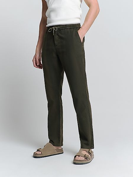NO EXCESS Chinohose "No Excess Leinenhose" günstig online kaufen