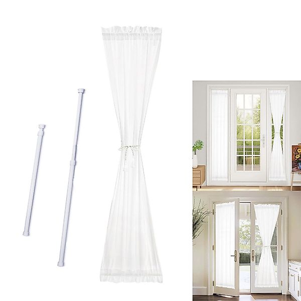 BTTO V&G Türvorhang Stabtaschenvorhänge Blickdicht-Vorhänge, Sichtschutz günstig online kaufen