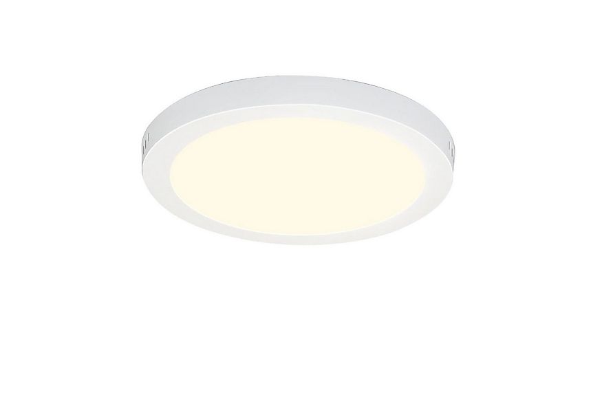 ZMH LED Deckenleuchte Wohnzimmer ∅23CM Weiß Modern 18W Deckenlampe Kinderzi günstig online kaufen