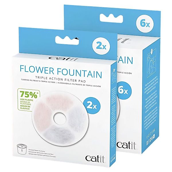 Catit Trinkbrunnen Triple Action Filter rahmenlos, günstig online kaufen