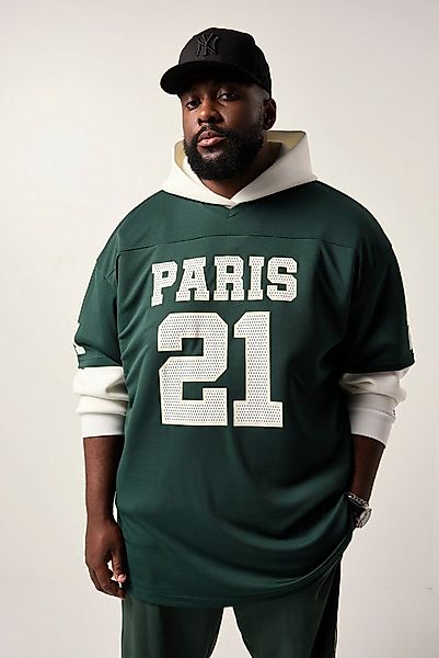 STHUGE T-Shirt STHUGE T-Shirt Halbarm oversized Mesh bis 8 XL günstig online kaufen