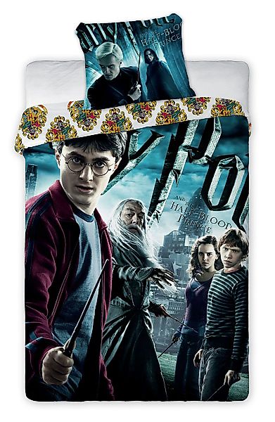 Kinderbettwäsche Harry Potter, Renforcé, 2 teilig günstig online kaufen