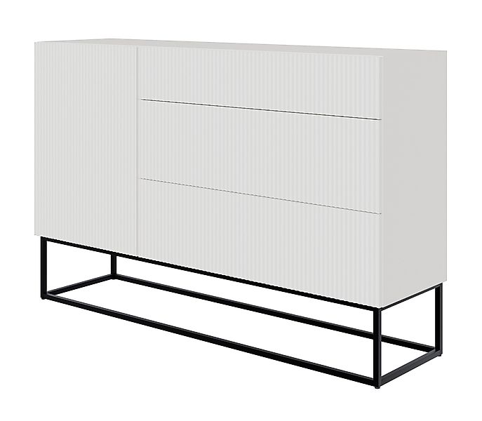 Selsey Sideboard VELDIO, 1-türig mit 3 günstig online kaufen