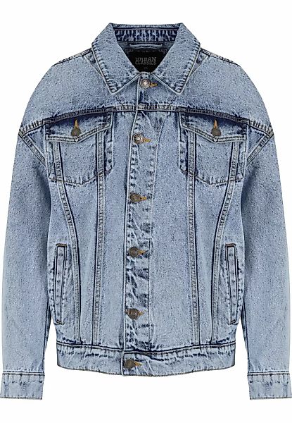 URBAN CLASSICS Jeansjacke "Urban Classics Damen Ladies Oversized 90‘s Denim günstig online kaufen