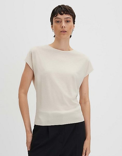 someday Kurzarmshirt KAJA Regular mit breitem Rippbund günstig online kaufen