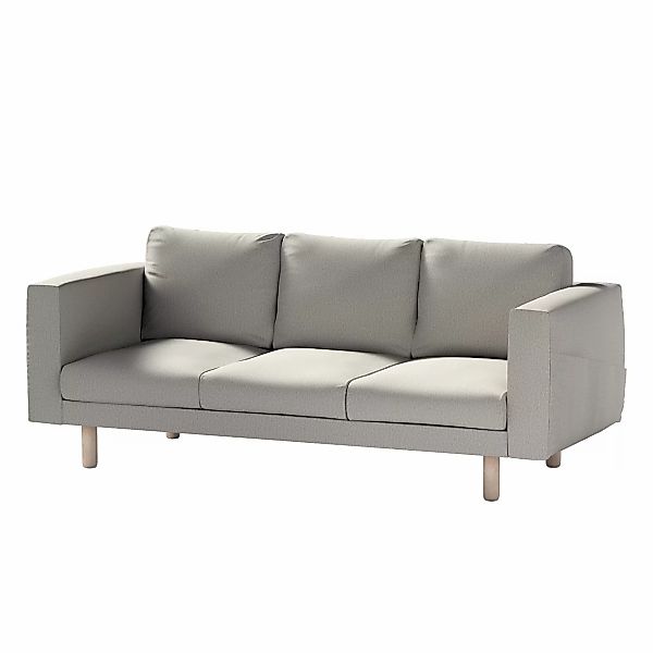 Bezug für Norsborg 3-Sitzer Sofa, grau, Norsborg 3-Sitzer Sofabezug, Madrid günstig online kaufen