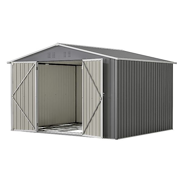 Thanaddo Gartenhaus Metall Gerätehaus Geräteschuppen Inkl. günstig online kaufen