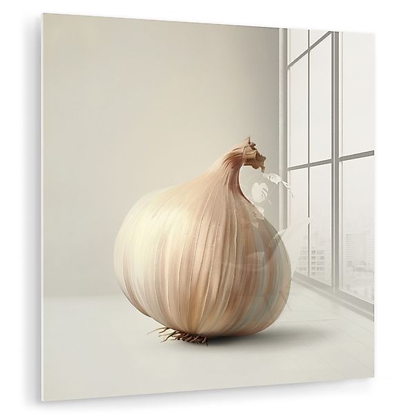 MuchoWow Acrylglasbild Knoblauch - Natürlich - günstig online kaufen