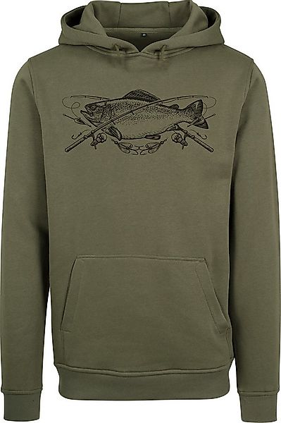Baddery Kapuzenpullover Angler Hoodie: "The Reel Catch" - Angelkleidung Ang günstig online kaufen