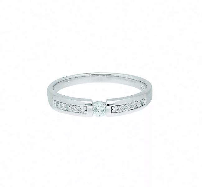 Adelia´s Silberring "925 Silber Ring mit Zirkonia", mit Zirkonia Silberschm günstig online kaufen