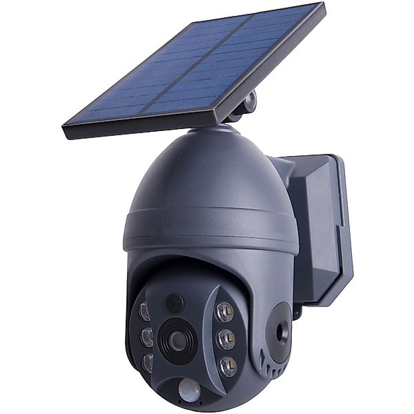 Näve LED-Solar-Außenwandleuchte Moho m. Bewegungsmelder u. Kamera Attrappe günstig online kaufen