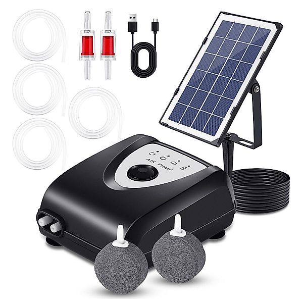 BlingBin Solarpumpe Solar Teichbelüfter, 3 Arbeitsmodi günstig online kaufen